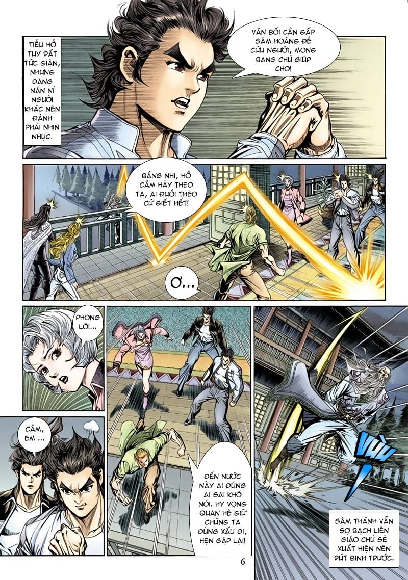 Truyện Tranh Tân Tác Long Hổ Môn trang 4