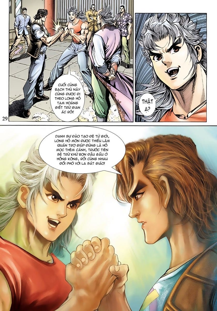 Truyện Tranh Tân Tác Long Hổ Môn trang 4