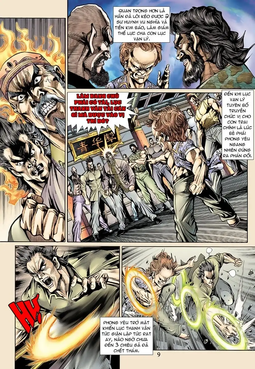 Truyện Tranh Tân Tác Long Hổ Môn trang 4