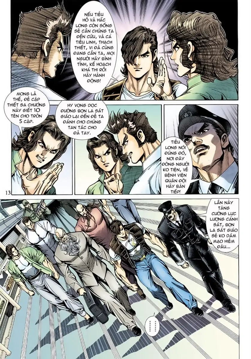 Truyện Tranh Tân Tác Long Hổ Môn trang 4
