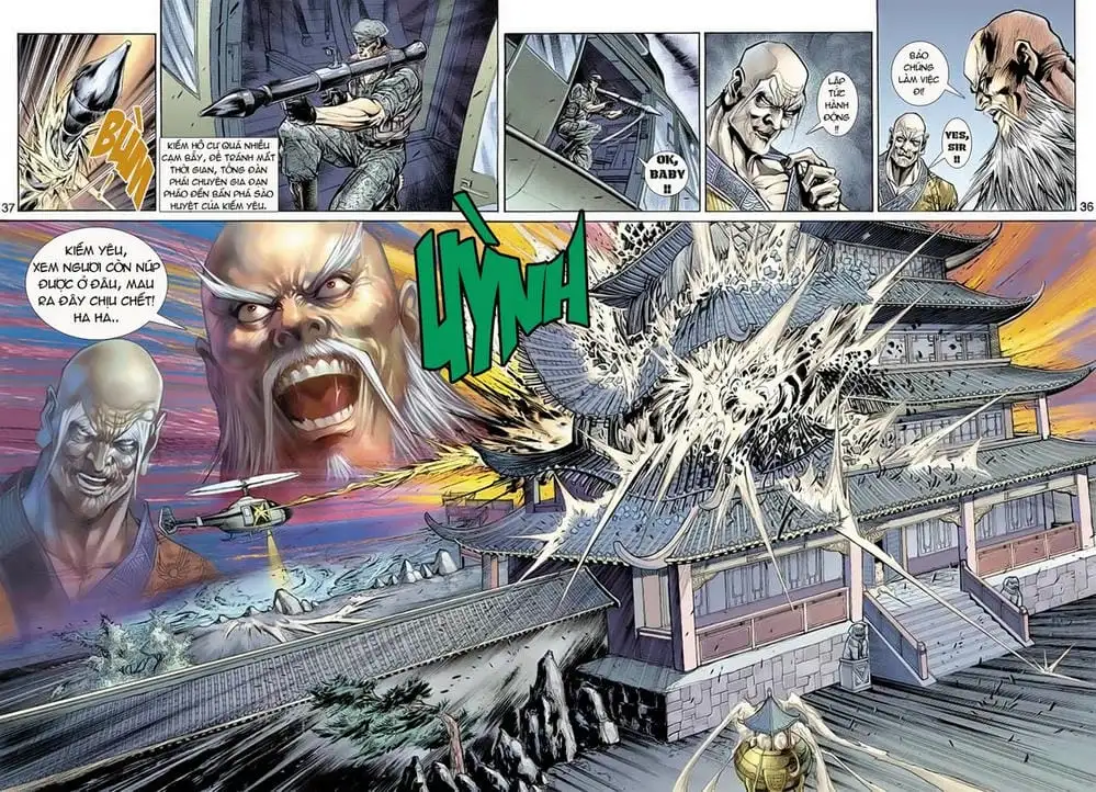 Truyện Tranh Tân Tác Long Hổ Môn trang 4