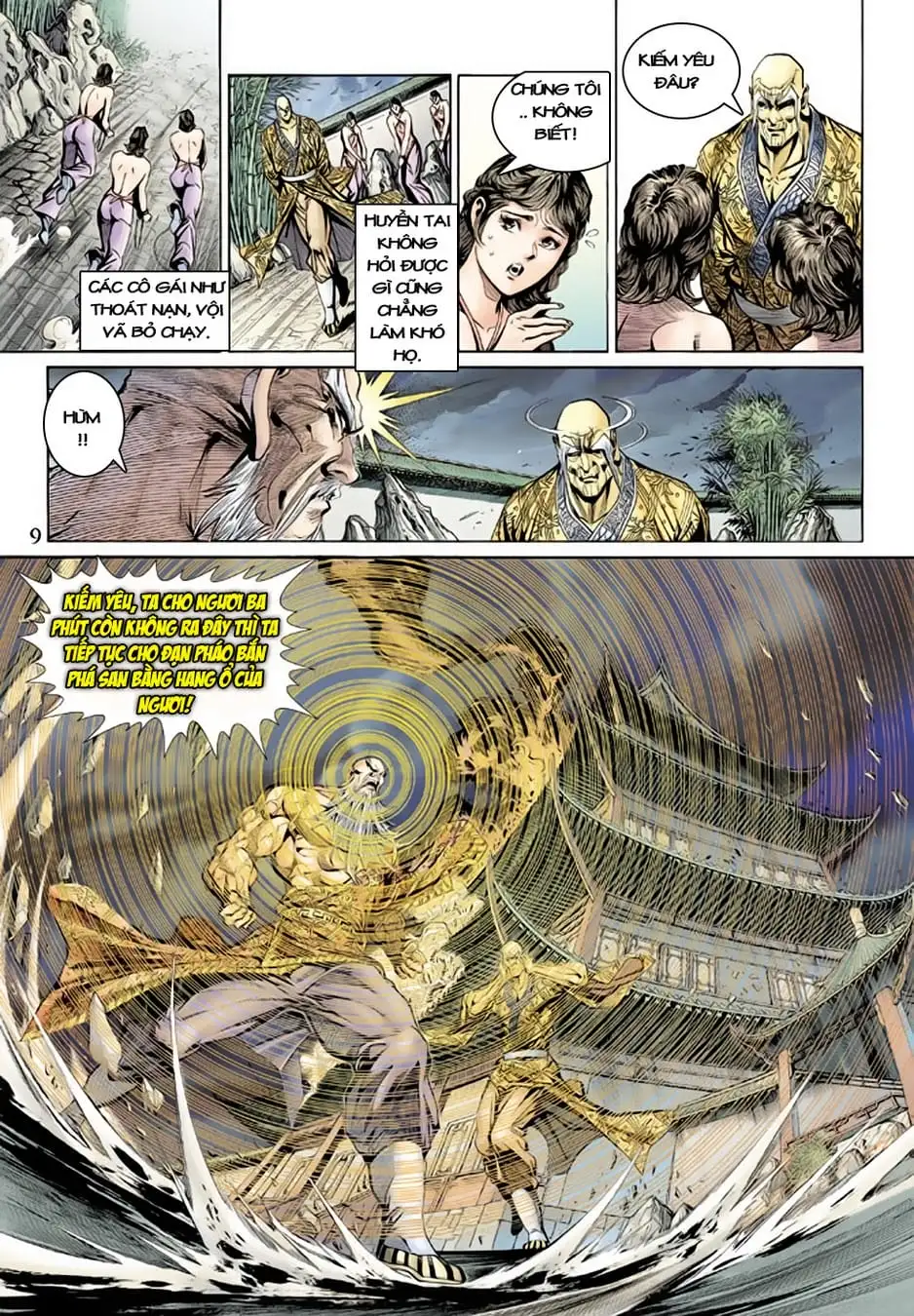 Truyện Tranh Tân Tác Long Hổ Môn trang 4
