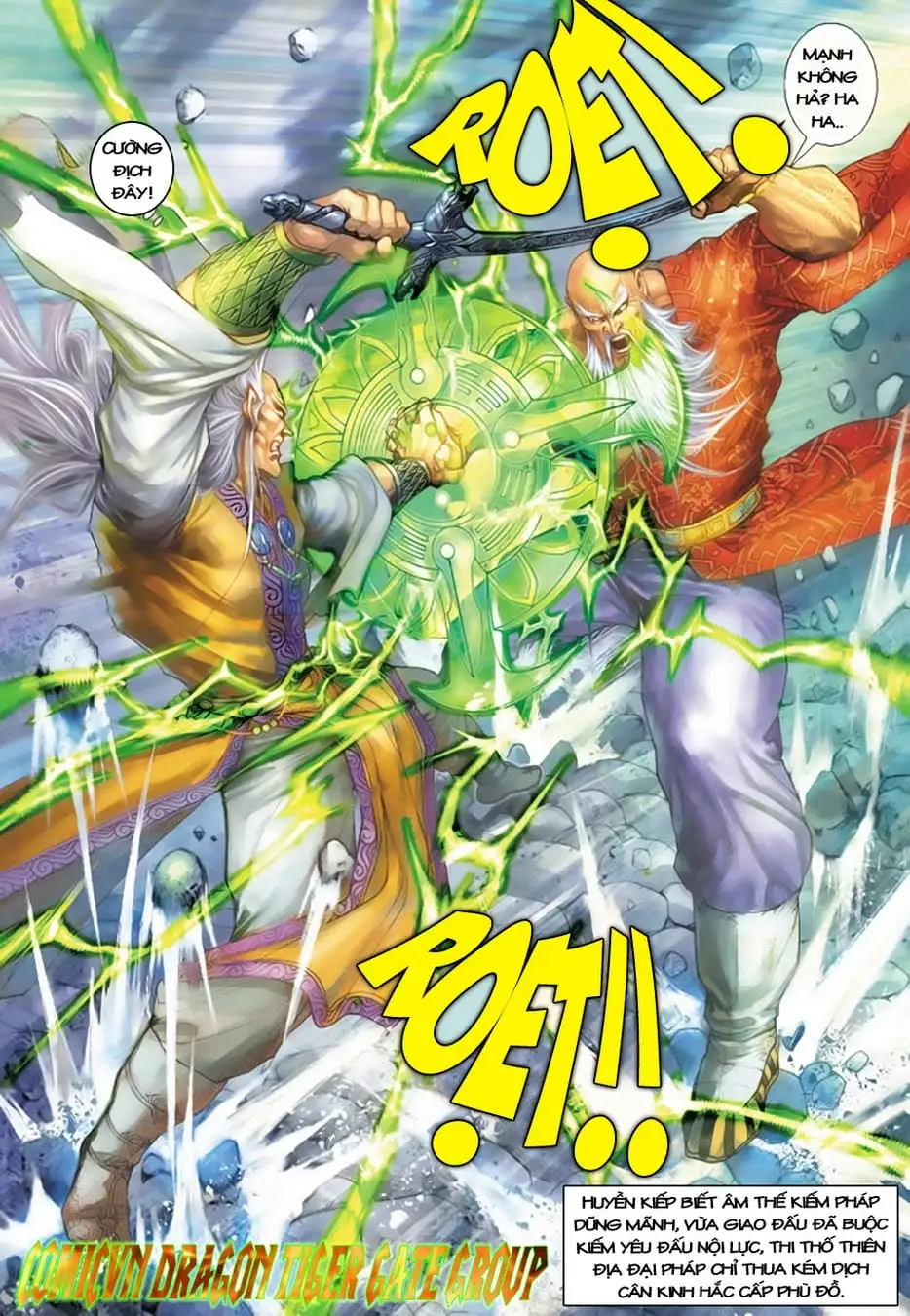 Truyện Tranh Tân Tác Long Hổ Môn trang 4