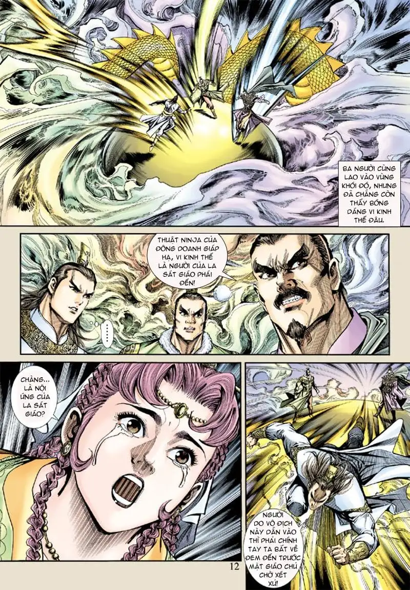 Truyện Tranh Tân Tác Long Hổ Môn trang 4