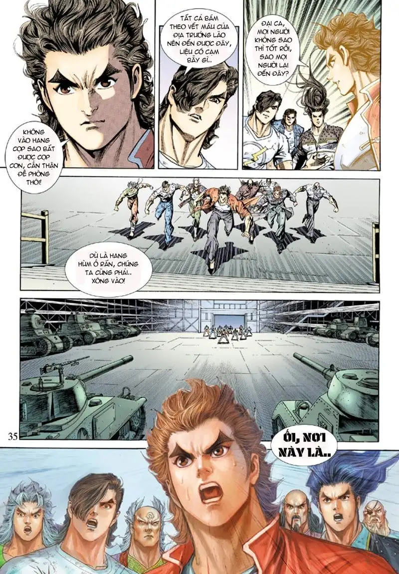 Truyện Tranh Tân Tác Long Hổ Môn trang 4