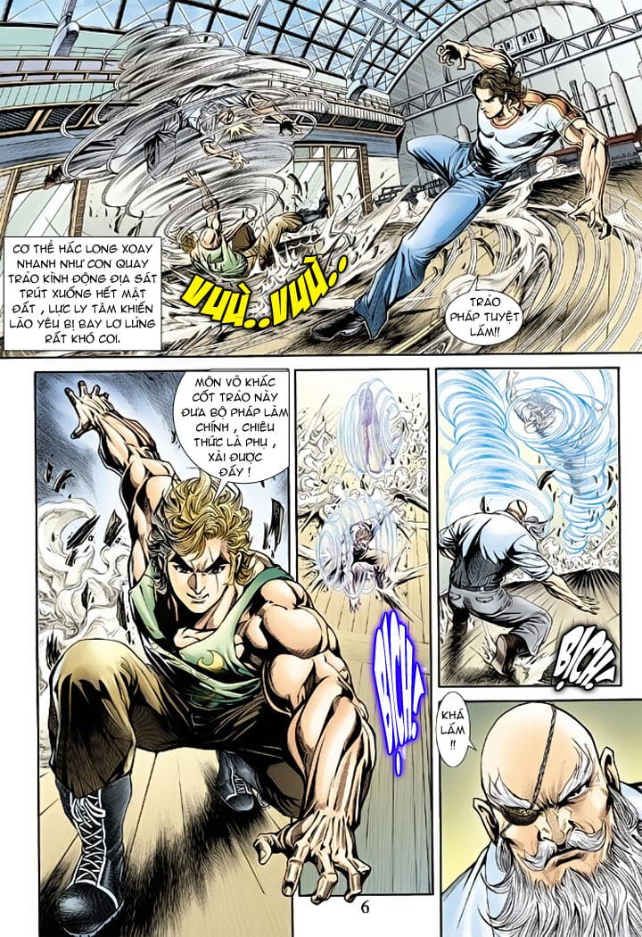 Truyện Tranh Tân Tác Long Hổ Môn trang 4
