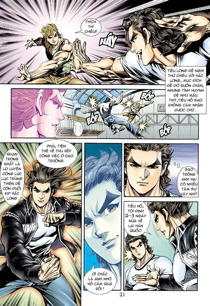 Truyện Tranh Tân Tác Long Hổ Môn trang 4