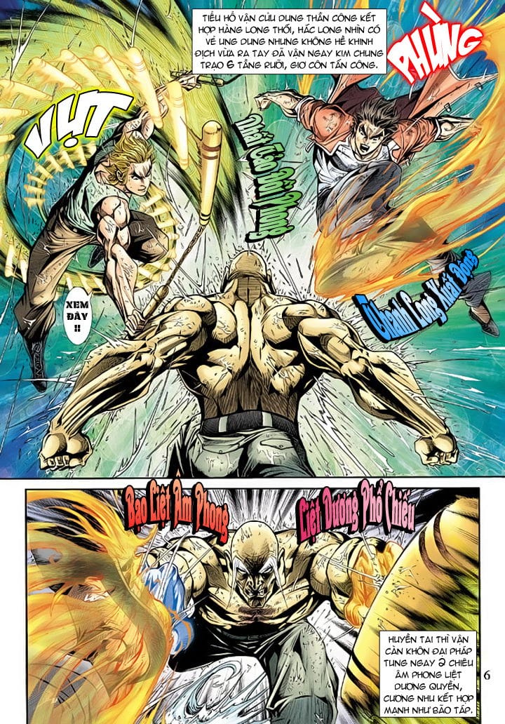 Truyện Tranh Tân Tác Long Hổ Môn trang 4