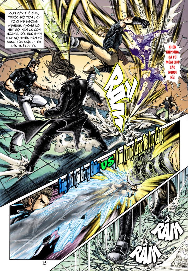 Truyện Tranh Tân Tác Long Hổ Môn trang 4