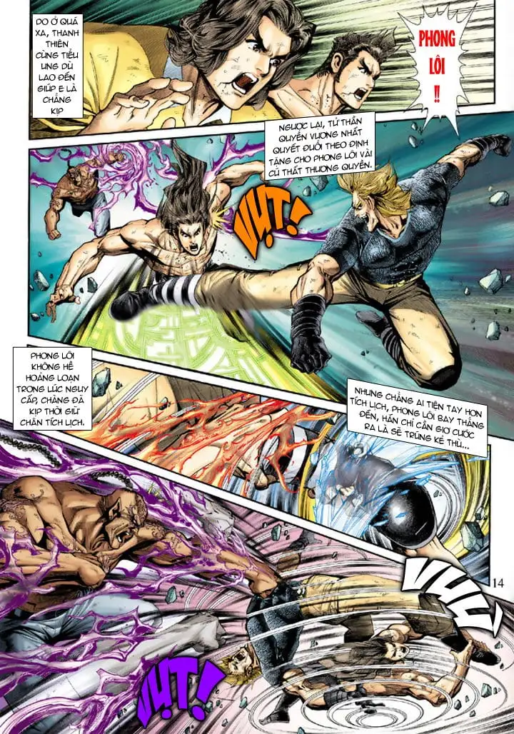 Truyện Tranh Tân Tác Long Hổ Môn trang 4