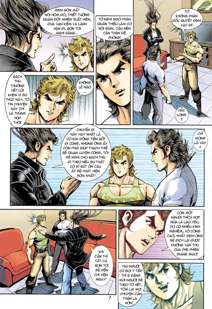 Truyện Tranh Tân Tác Long Hổ Môn trang 4