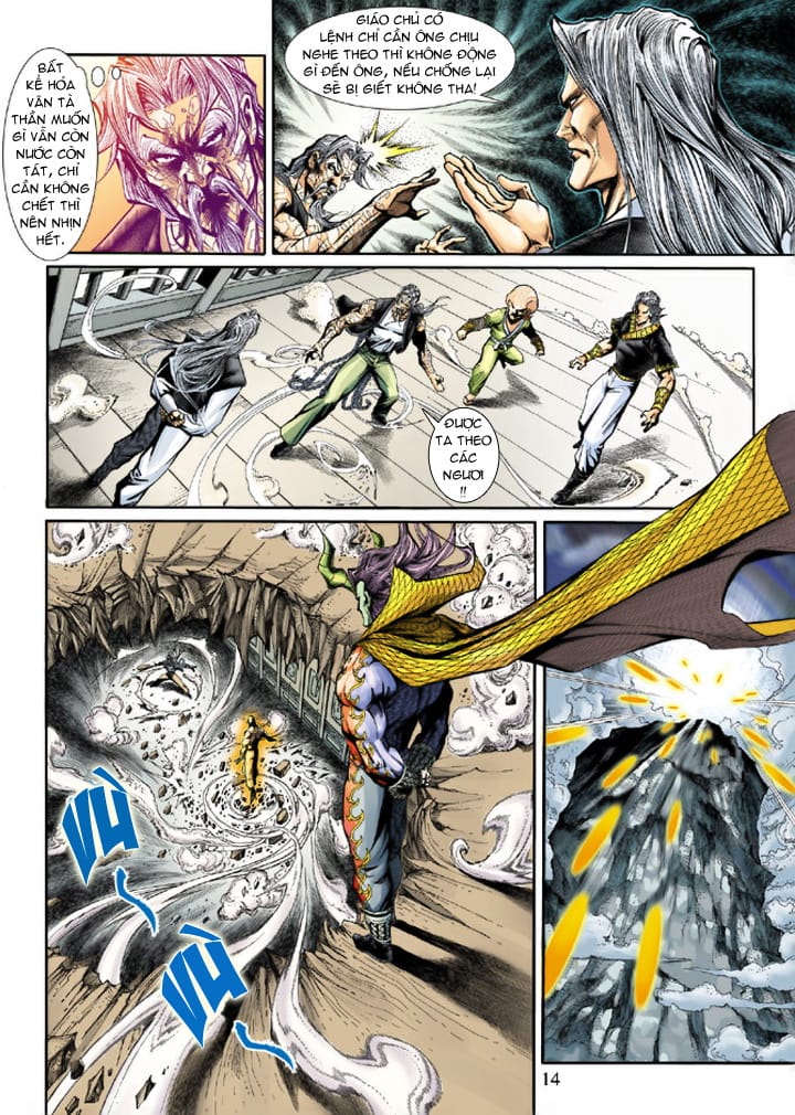 Truyện Tranh Tân Tác Long Hổ Môn trang 4