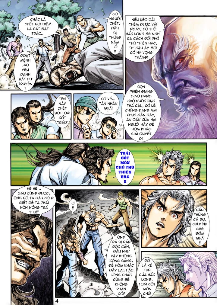 Truyện Tranh Tân Tác Long Hổ Môn trang 4