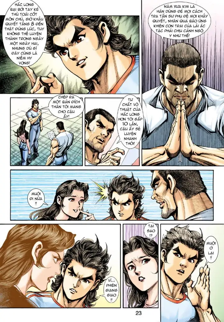 Truyện Tranh Tân Tác Long Hổ Môn trang 4