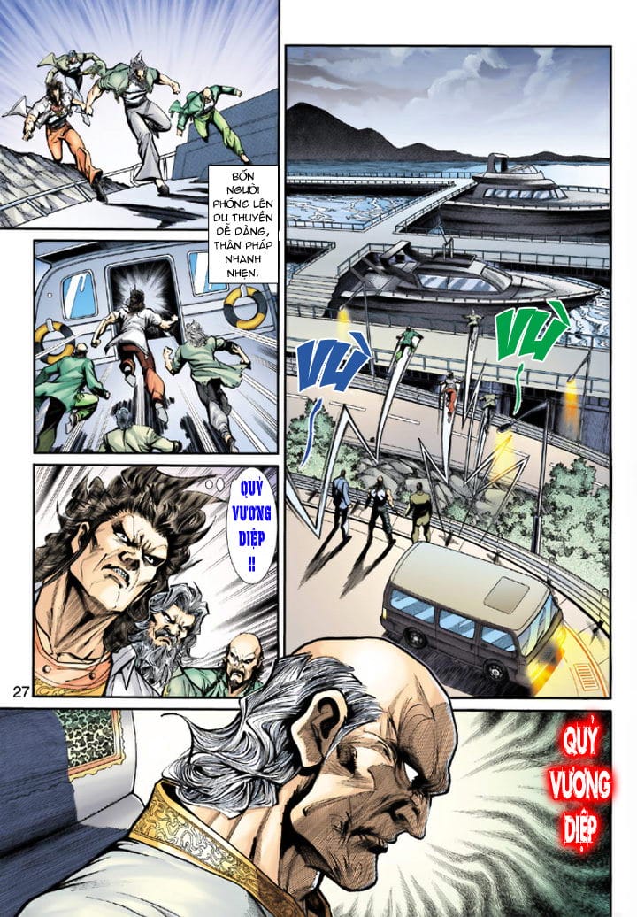 Truyện Tranh Tân Tác Long Hổ Môn trang 4