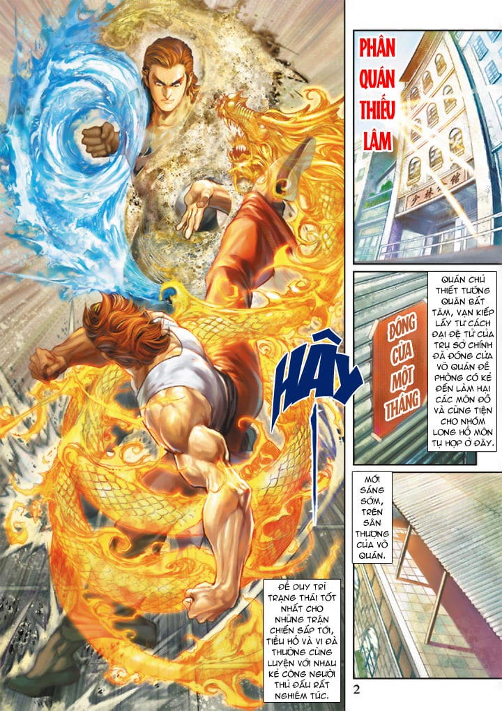 Truyện Tranh Tân Tác Long Hổ Môn trang 4