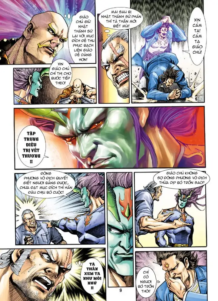 Truyện Tranh Tân Tác Long Hổ Môn trang 4