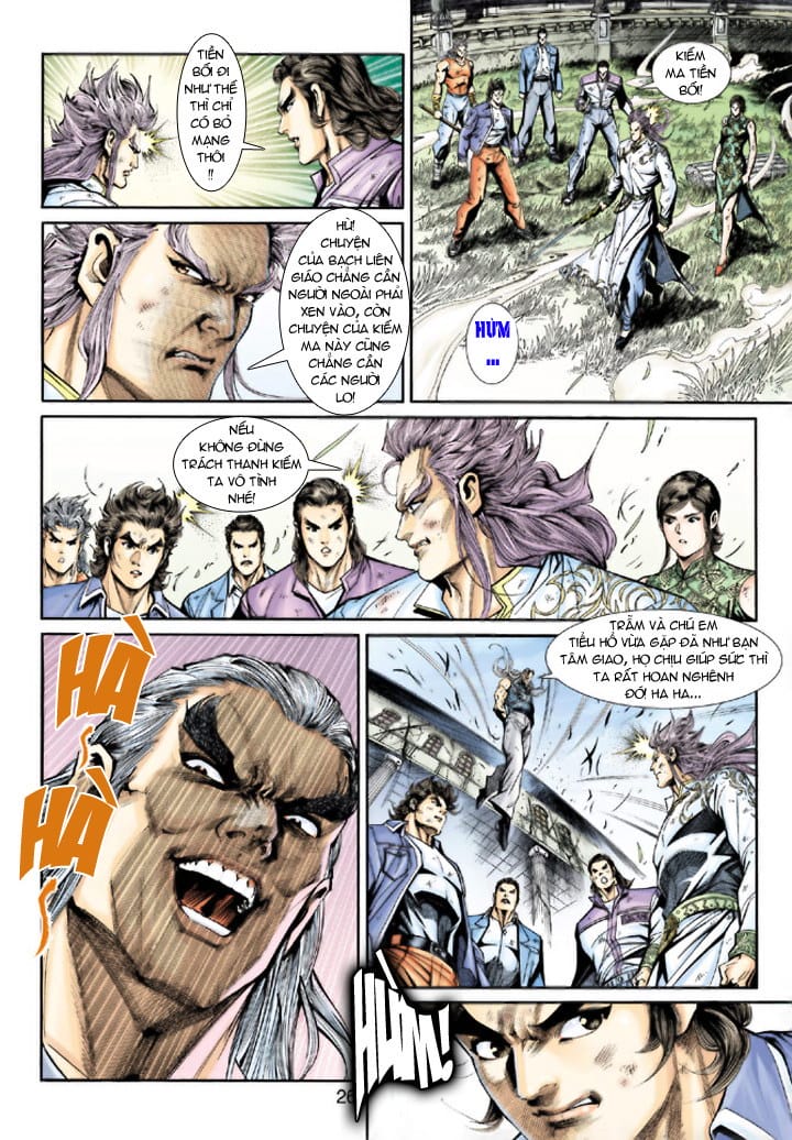 Truyện Tranh Tân Tác Long Hổ Môn trang 4