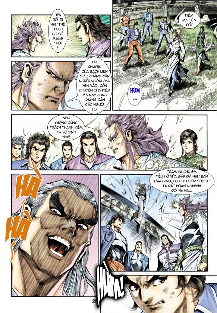 Truyện Tranh Tân Tác Long Hổ Môn trang 4