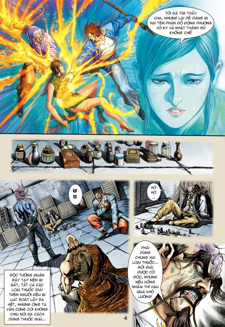 Truyện Tranh Tân Tác Long Hổ Môn trang 4