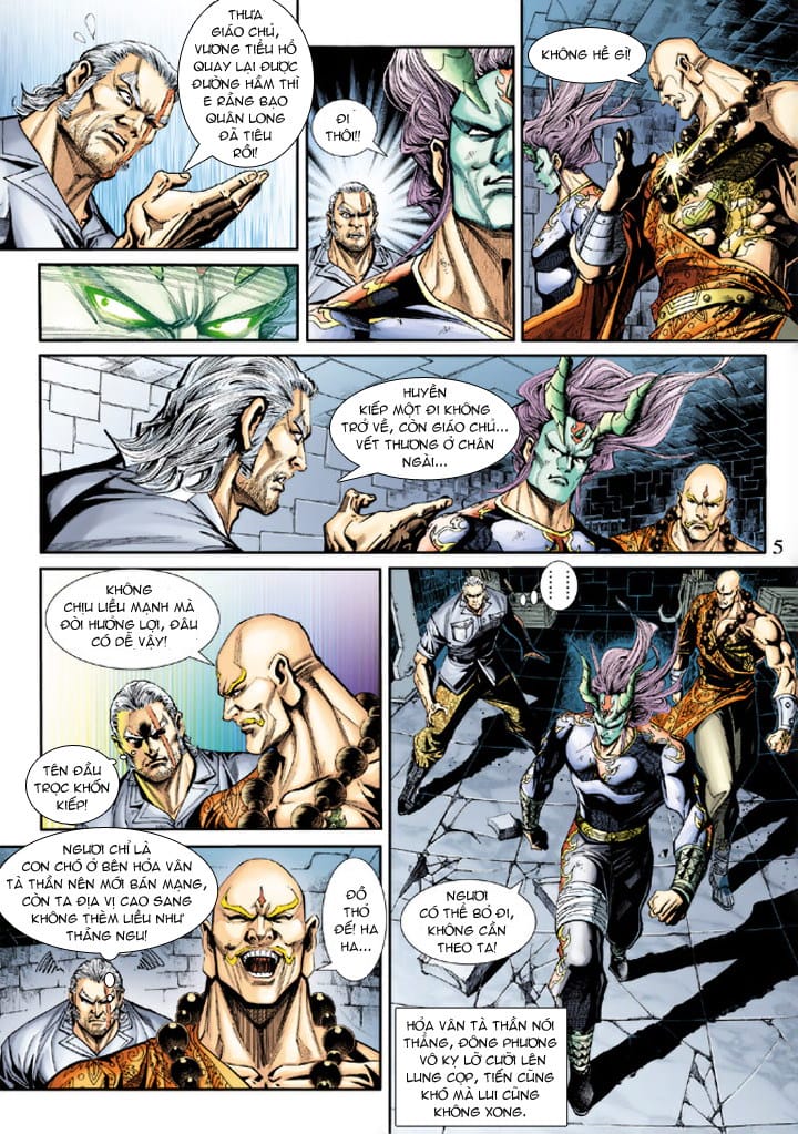 Truyện Tranh Tân Tác Long Hổ Môn trang 4