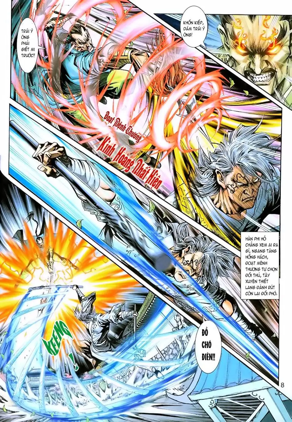 Truyện Tranh Tân Tác Long Hổ Môn trang 4