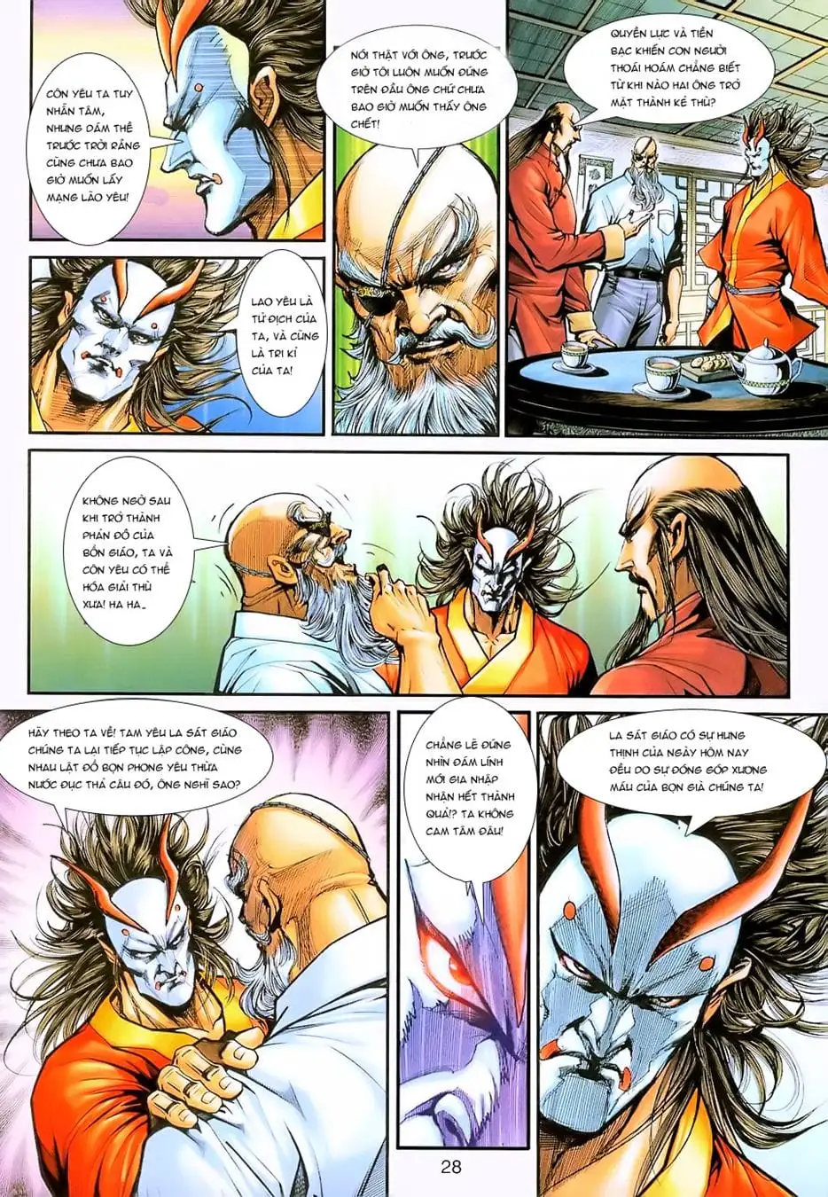 Truyện Tranh Tân Tác Long Hổ Môn trang 4