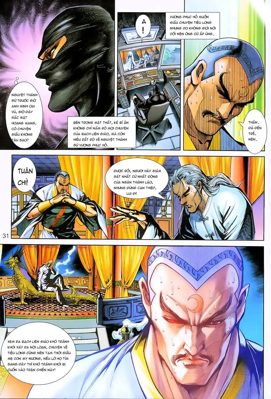 Truyện Tranh Tân Tác Long Hổ Môn trang 4