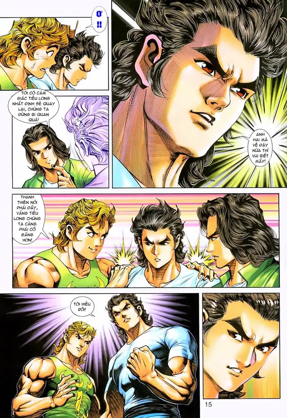 Truyện Tranh Tân Tác Long Hổ Môn trang 4