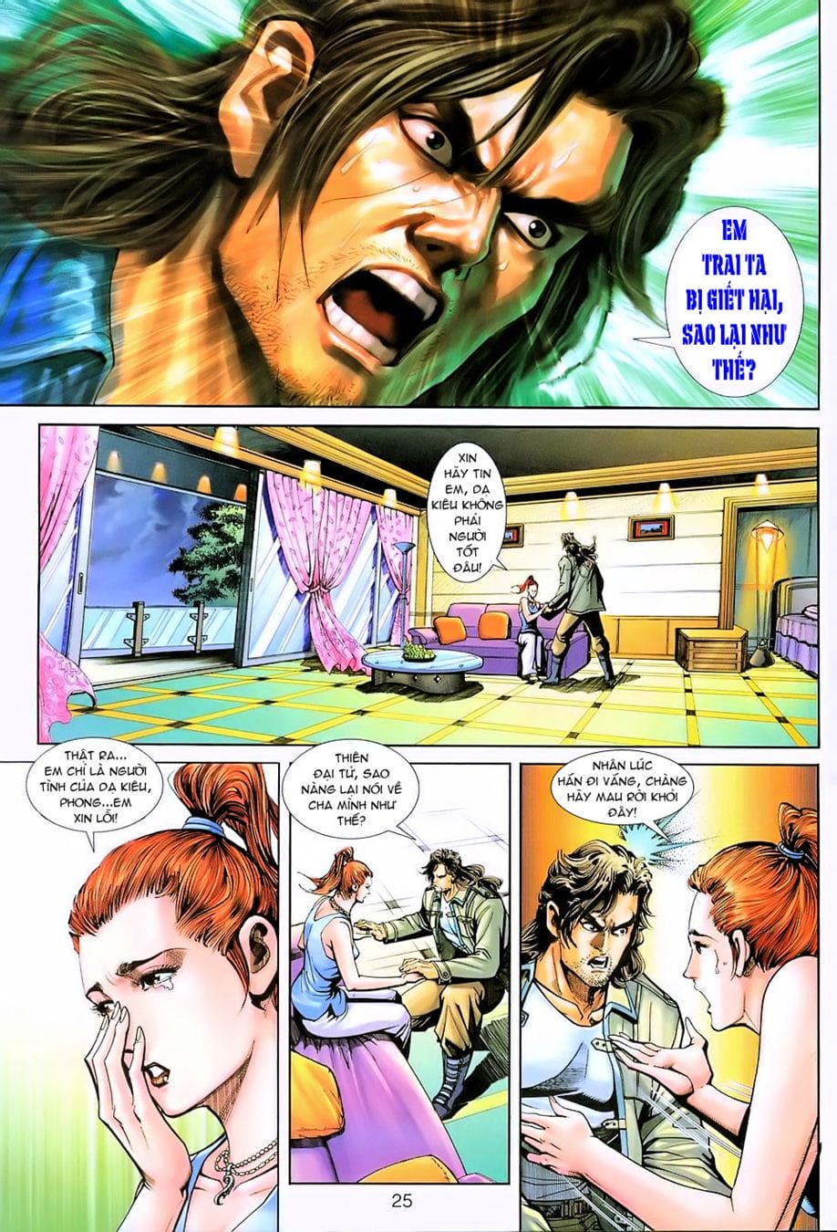 Truyện Tranh Tân Tác Long Hổ Môn trang 4