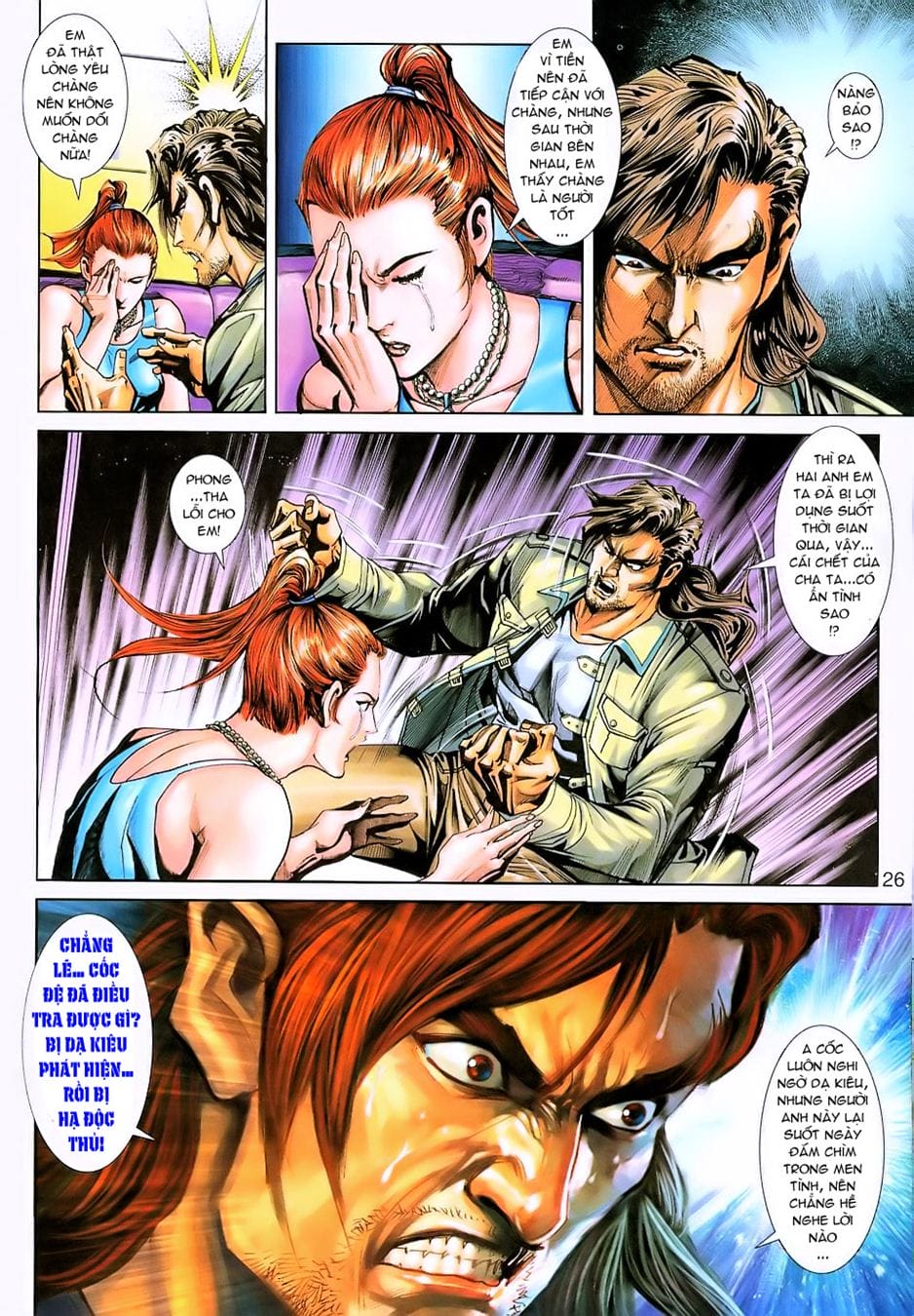 Truyện Tranh Tân Tác Long Hổ Môn trang 4