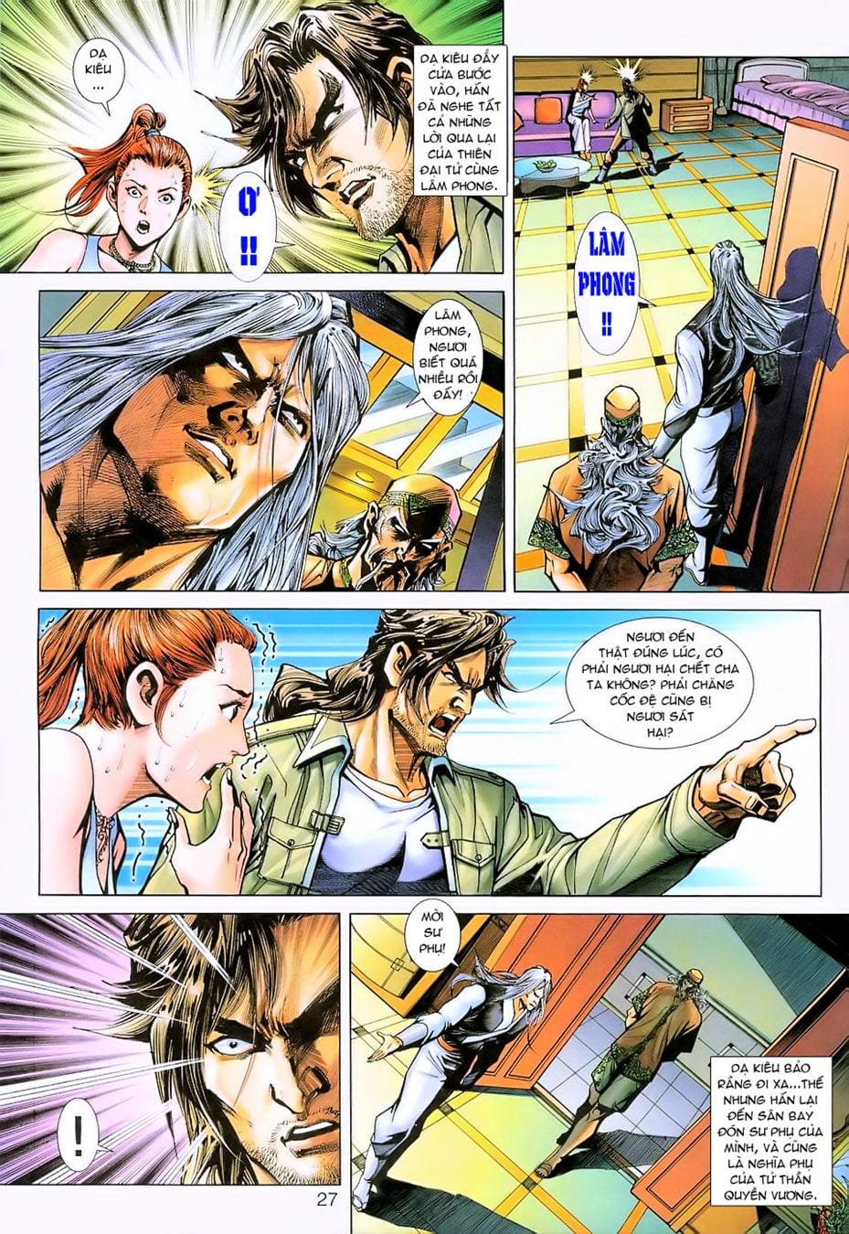 Truyện Tranh Tân Tác Long Hổ Môn trang 4