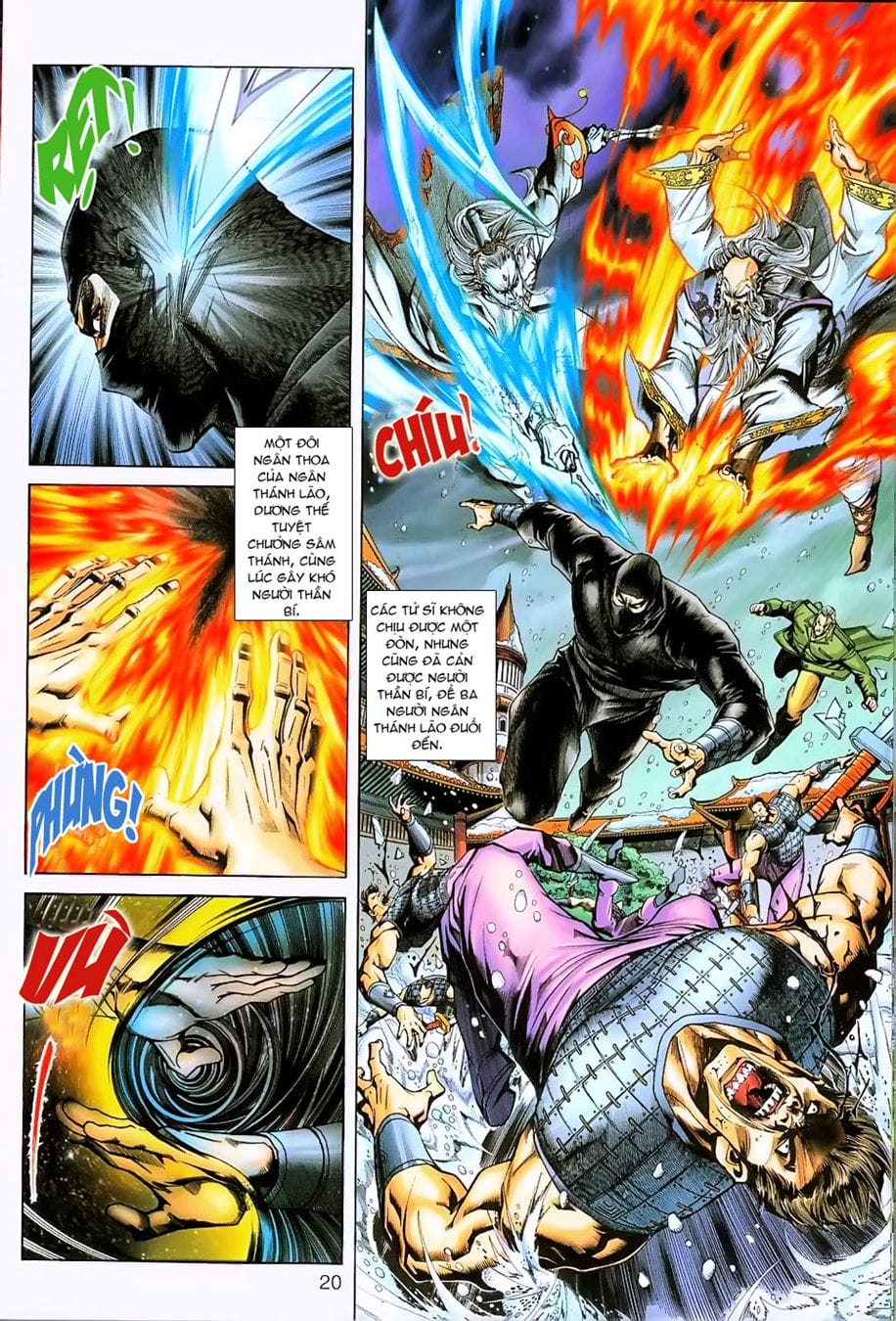 Truyện Tranh Tân Tác Long Hổ Môn trang 4