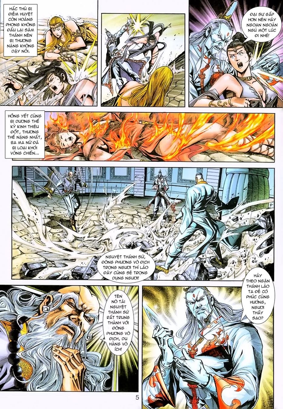 Truyện Tranh Tân Tác Long Hổ Môn trang 4