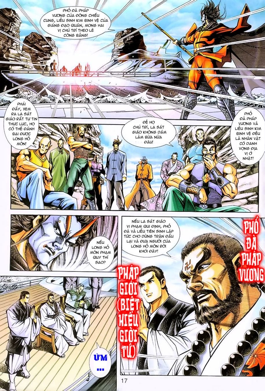 Truyện Tranh Tân Tác Long Hổ Môn trang 4