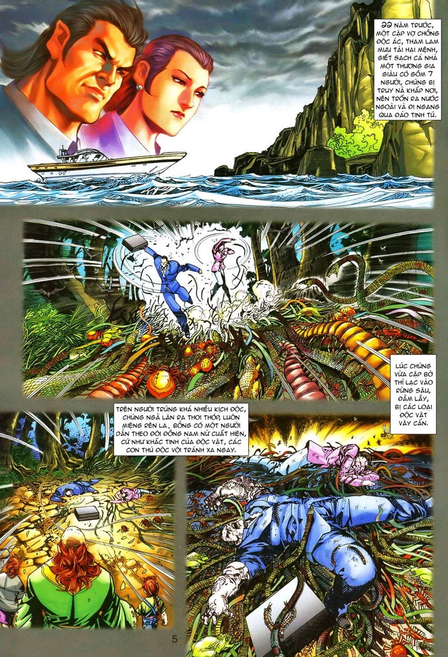 Truyện Tranh Tân Tác Long Hổ Môn trang 4