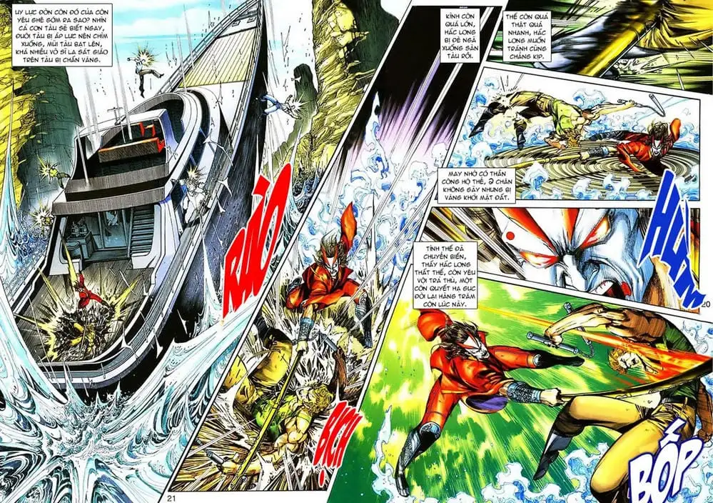 Truyện Tranh Tân Tác Long Hổ Môn trang 4