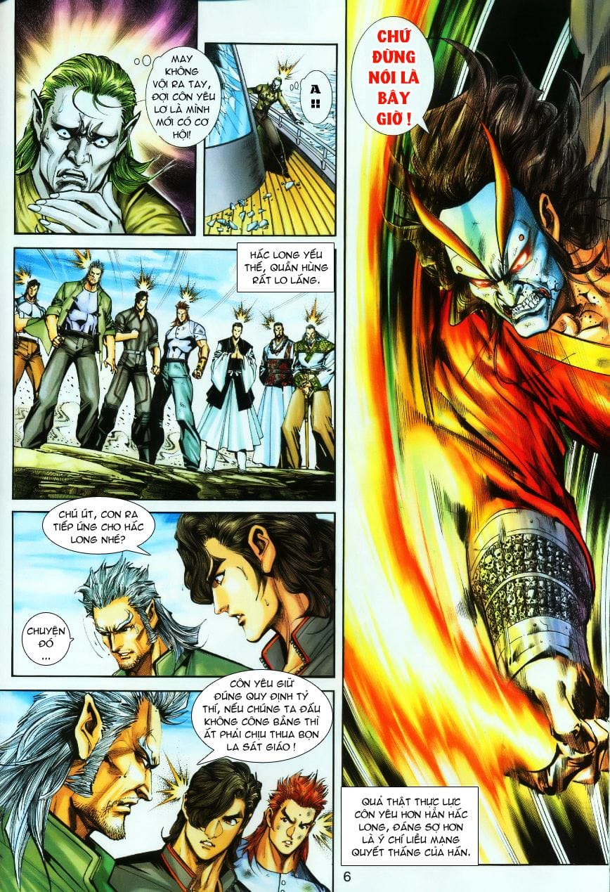 Truyện Tranh Tân Tác Long Hổ Môn trang 4