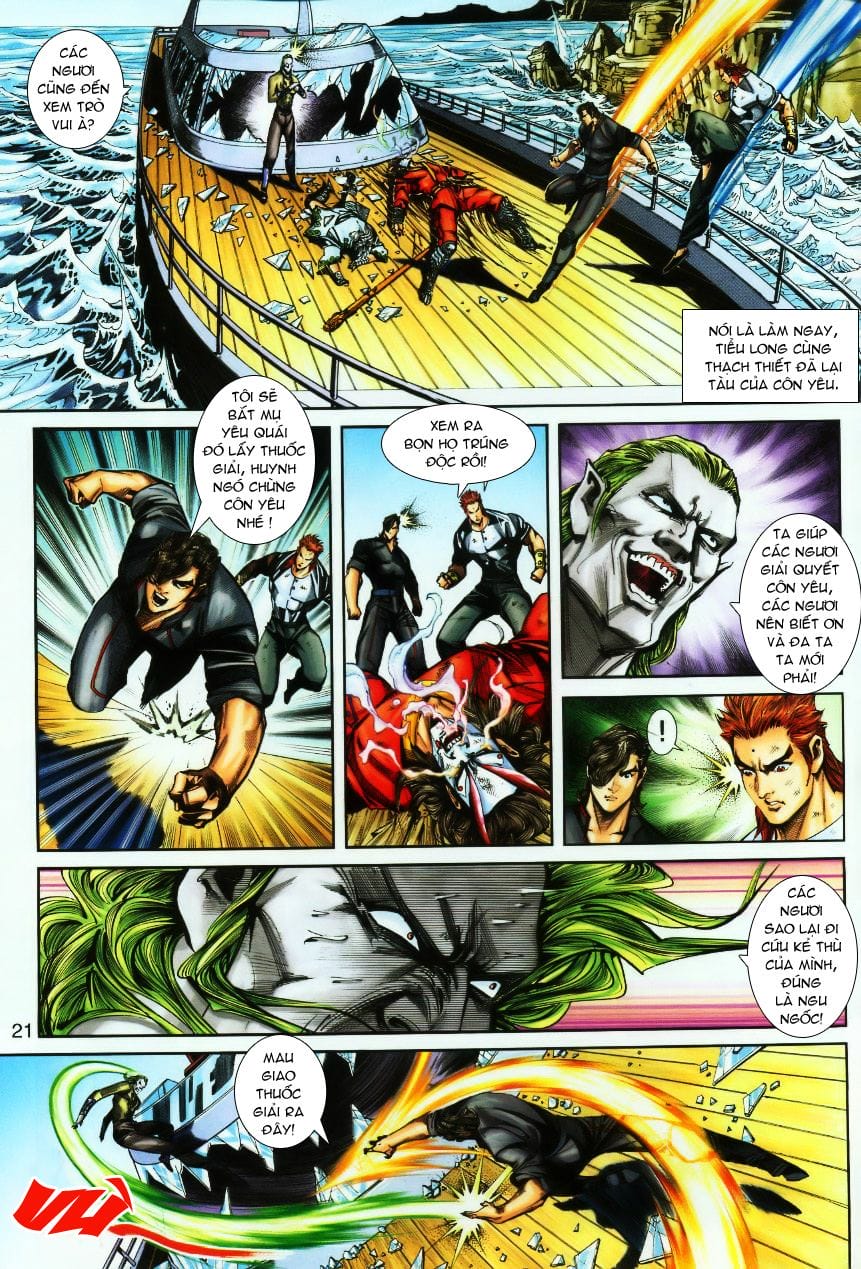 Truyện Tranh Tân Tác Long Hổ Môn trang 4