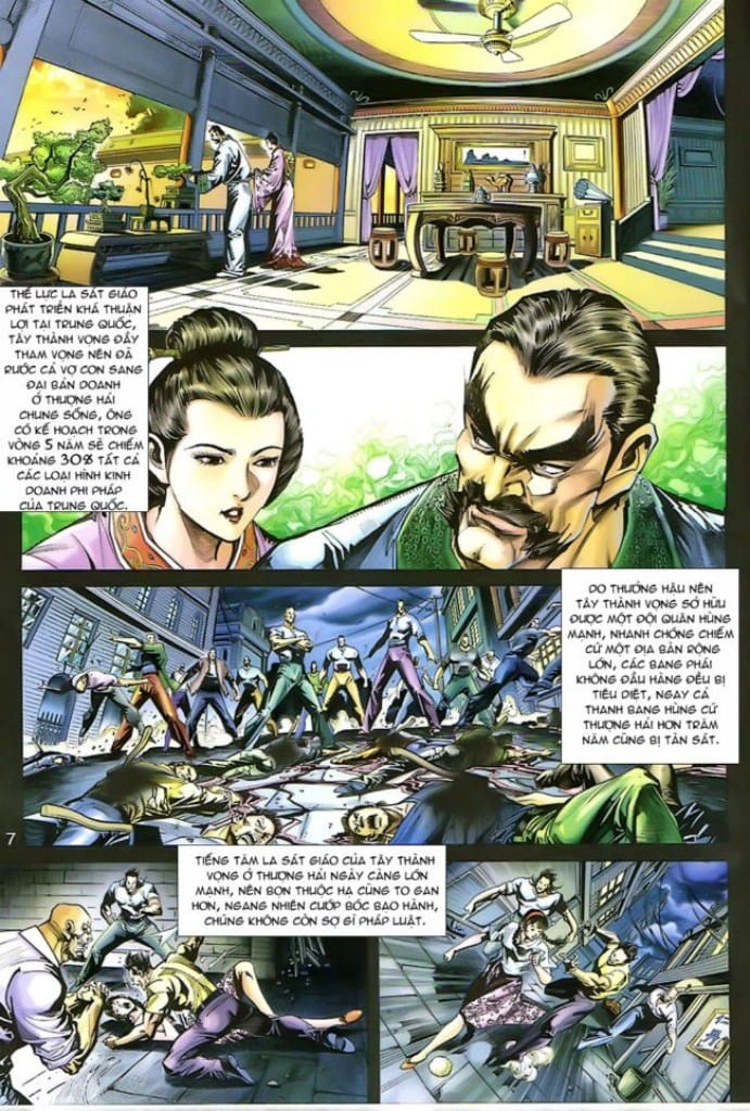 Truyện Tranh Tân Tác Long Hổ Môn trang 4
