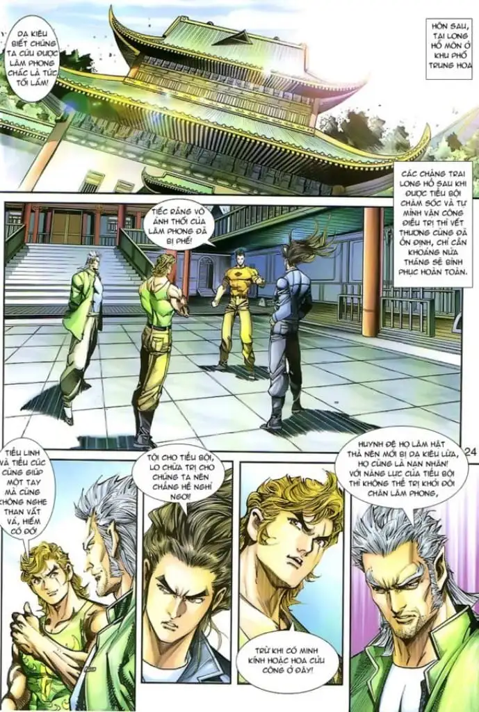 Truyện Tranh Tân Tác Long Hổ Môn trang 4