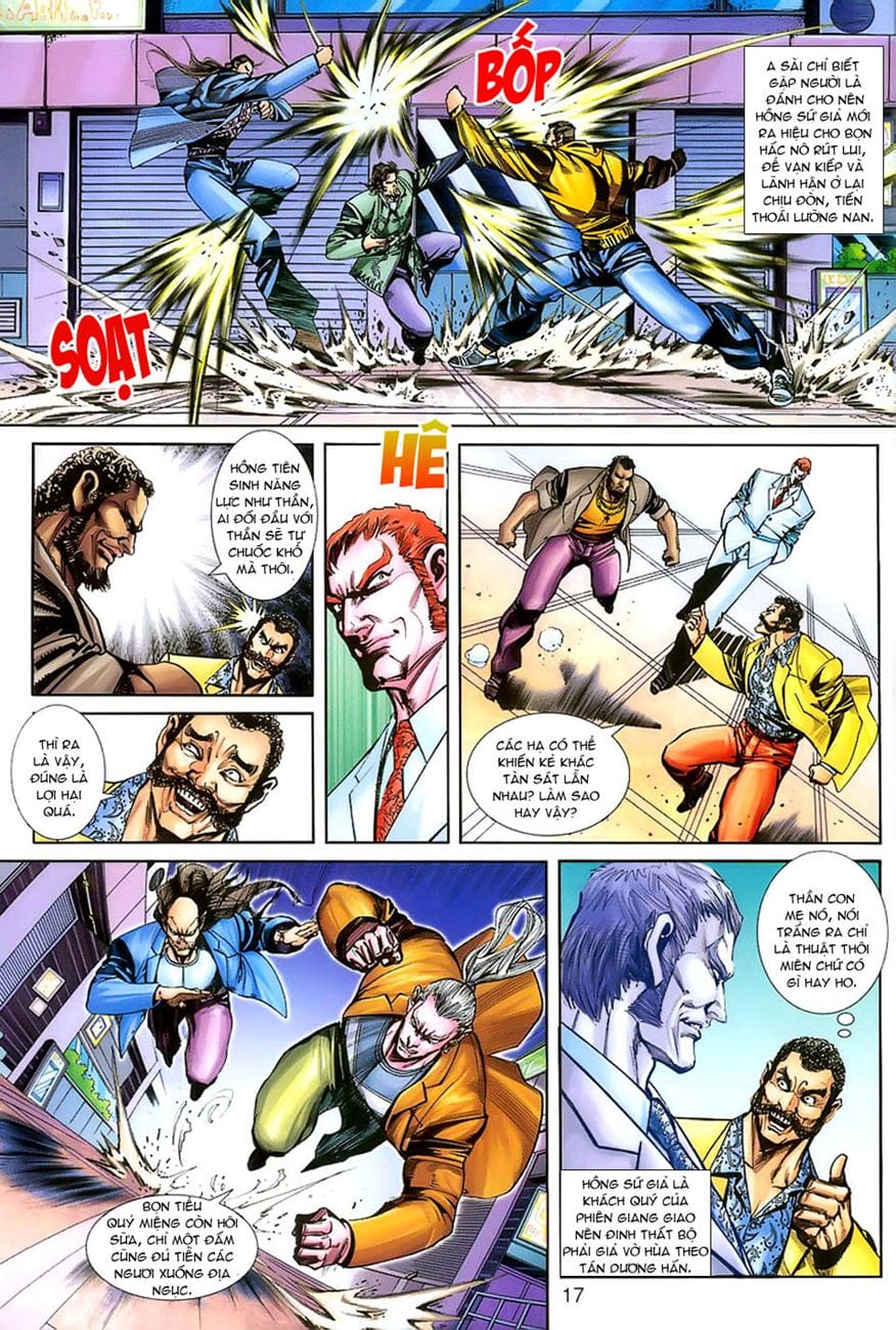 Truyện Tranh Tân Tác Long Hổ Môn trang 4