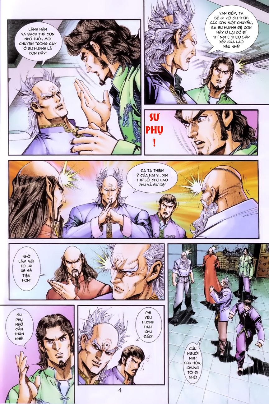 Truyện Tranh Tân Tác Long Hổ Môn trang 4