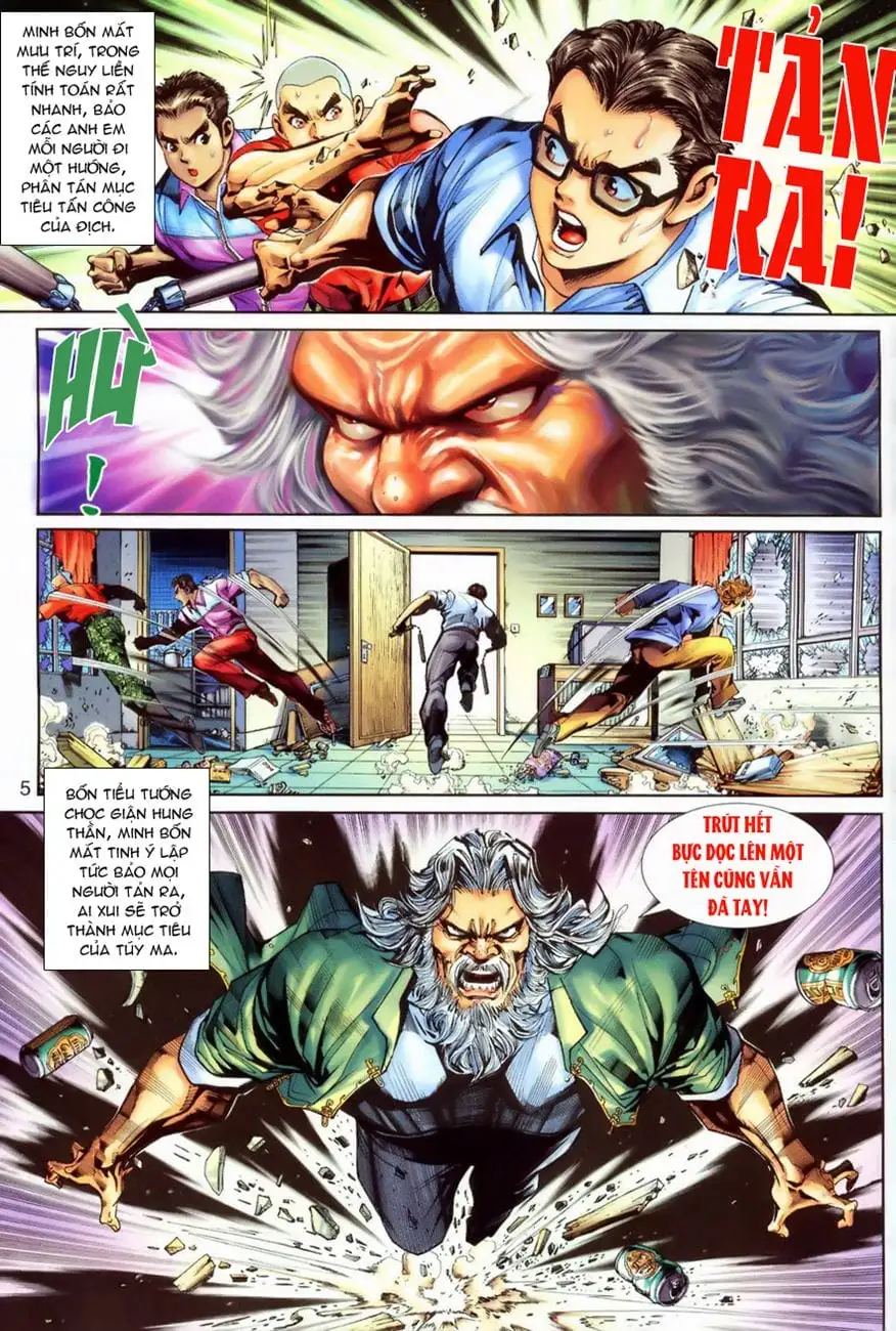 Truyện Tranh Tân Tác Long Hổ Môn trang 4