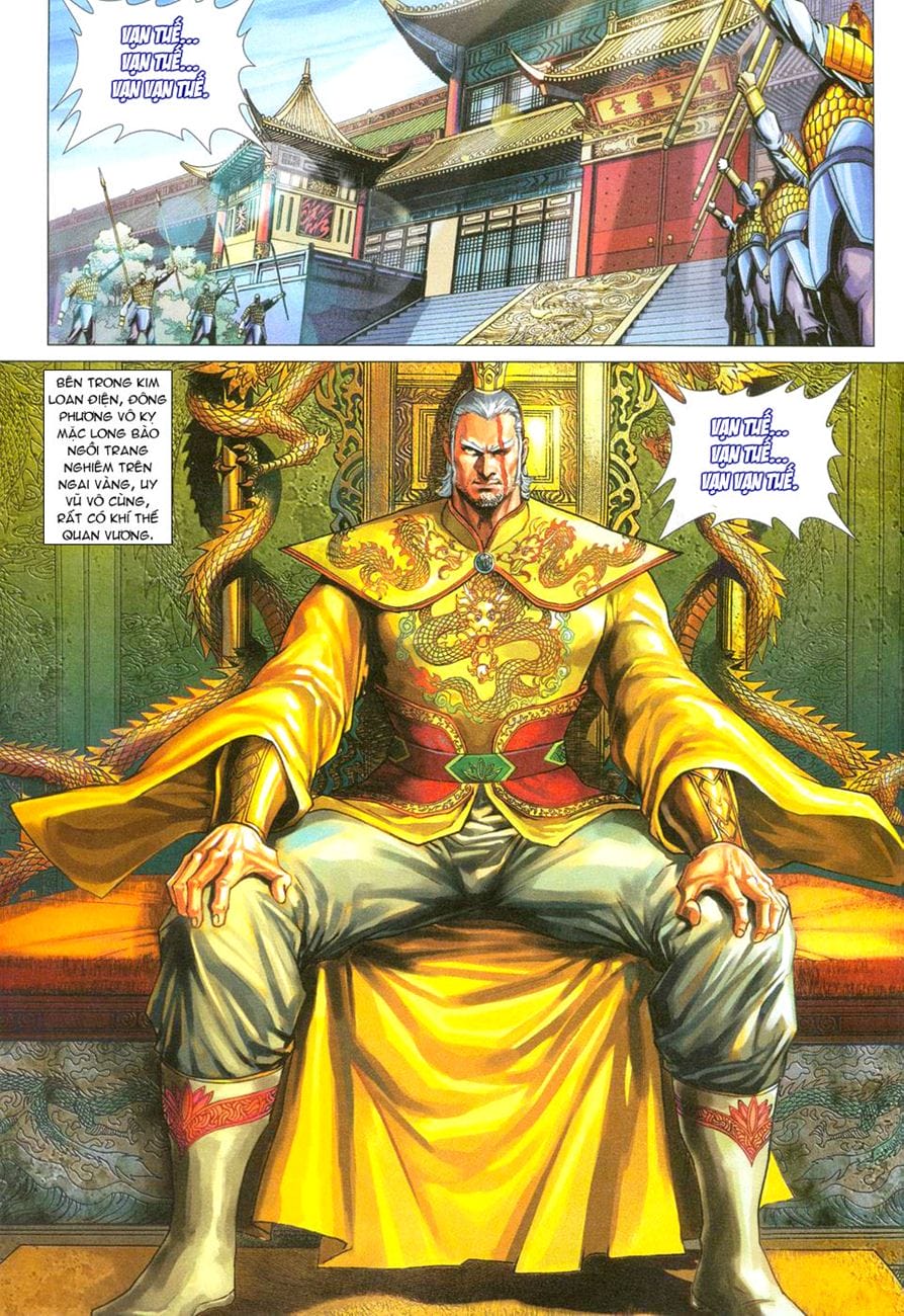 Truyện Tranh Tân Tác Long Hổ Môn trang 4