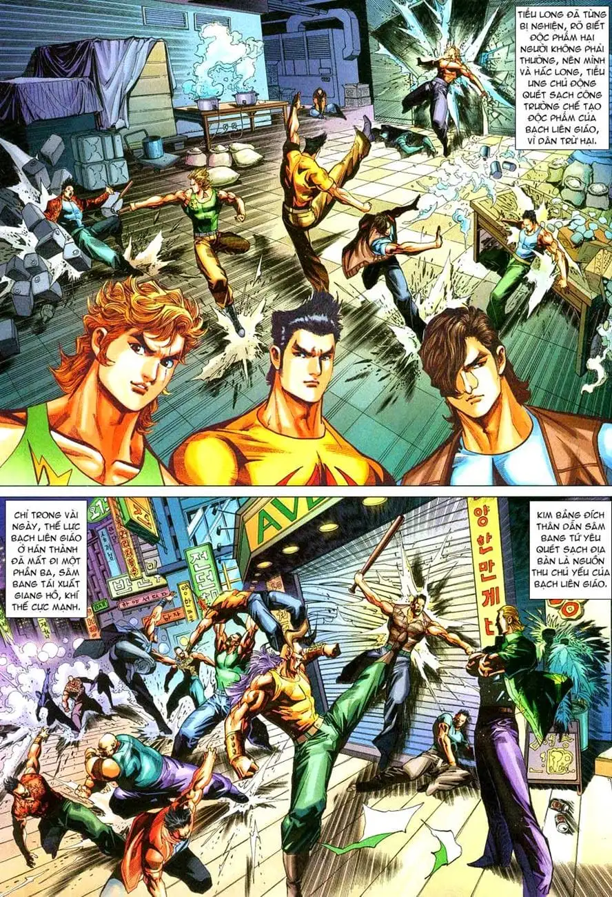 Truyện Tranh Tân Tác Long Hổ Môn trang 4