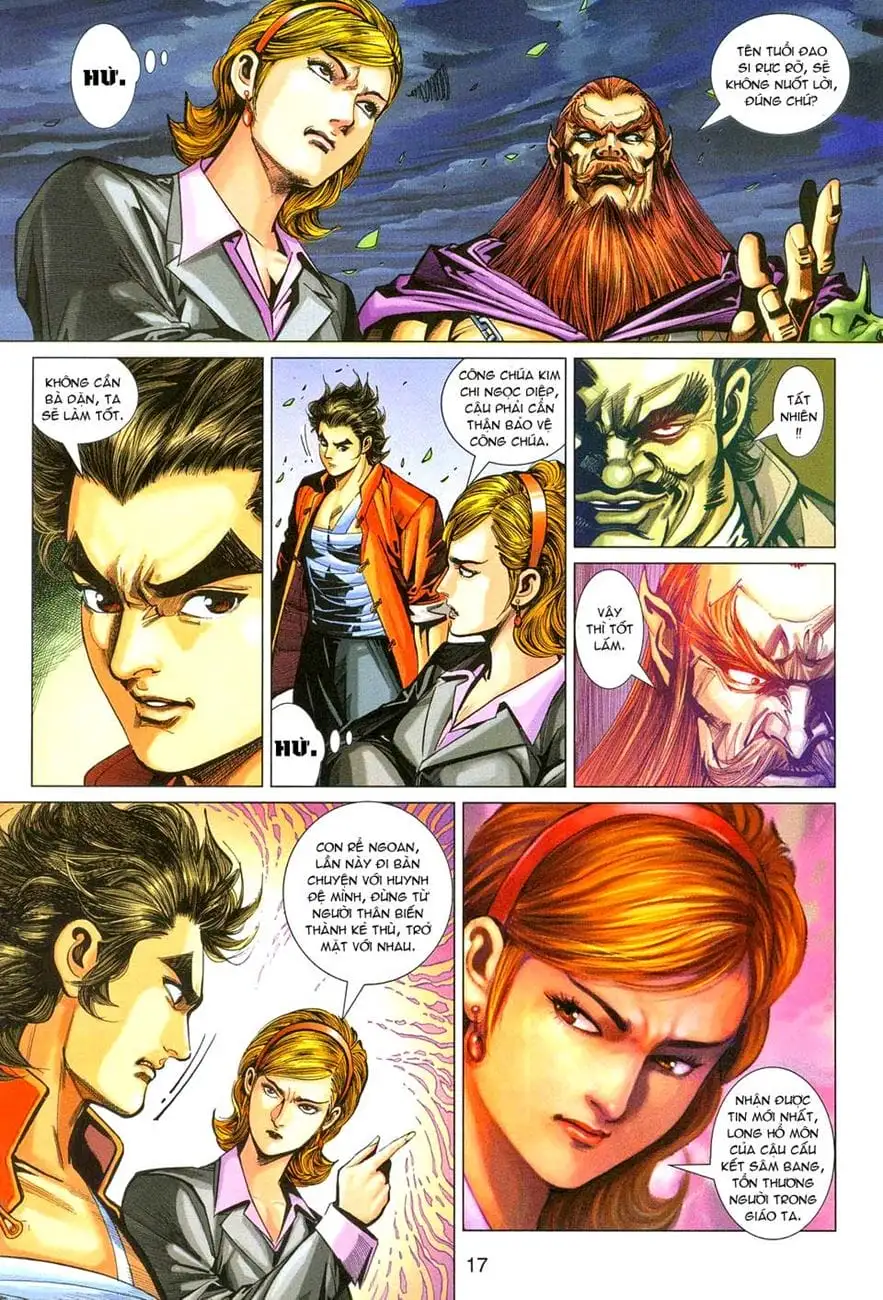 Truyện Tranh Tân Tác Long Hổ Môn trang 4