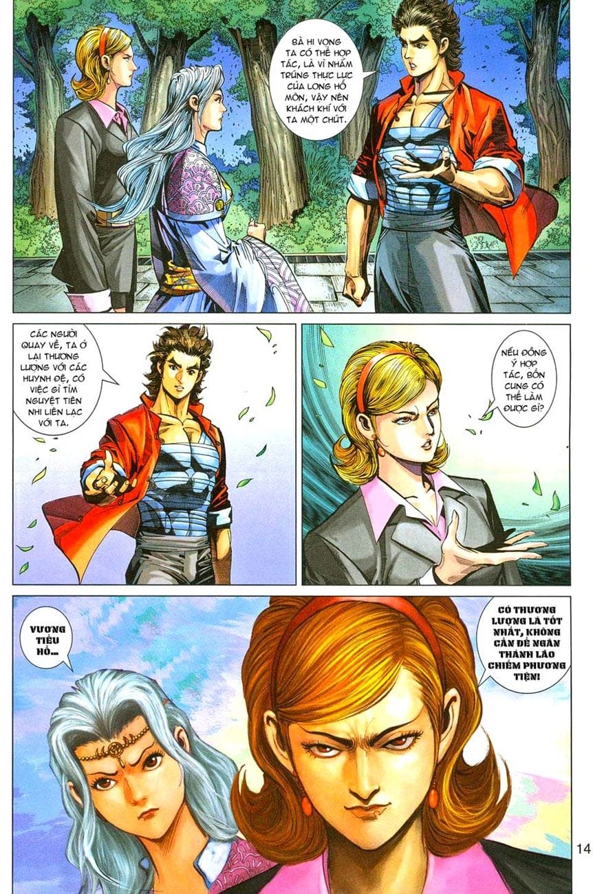 Truyện Tranh Tân Tác Long Hổ Môn trang 4