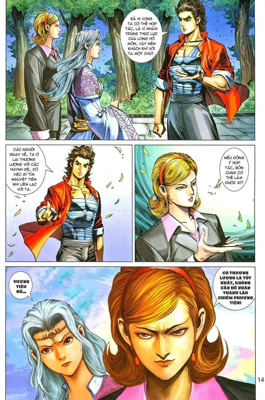 Truyện Tranh Tân Tác Long Hổ Môn trang 4