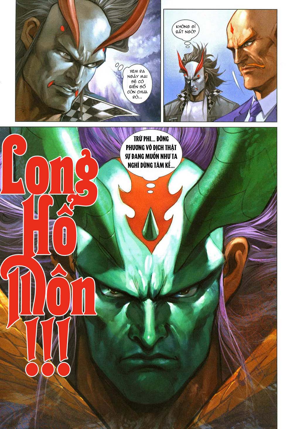 Truyện Tranh Tân Tác Long Hổ Môn trang 4